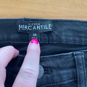 Women's Black Ankle Jeans